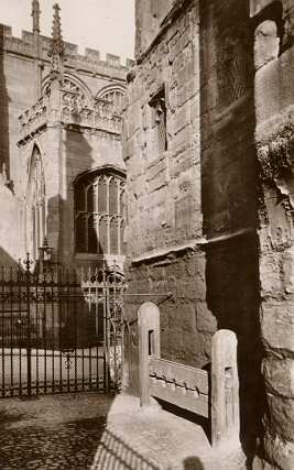 The Stocks in Bayley Lane 1919